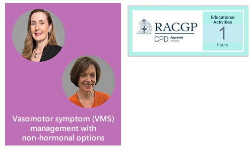 Vasomotor symptom (VMS) management with non-hormonal options